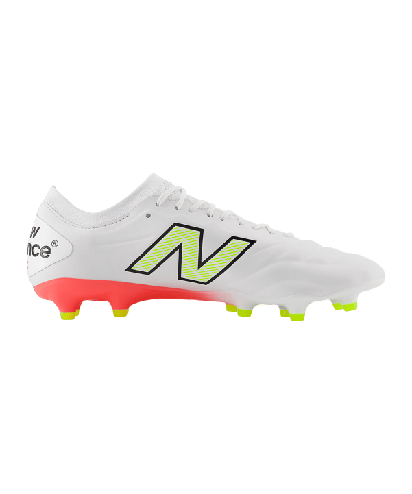 New Balance 442 Elite V2 FG Flash Point Weiss FEB2 - weiss