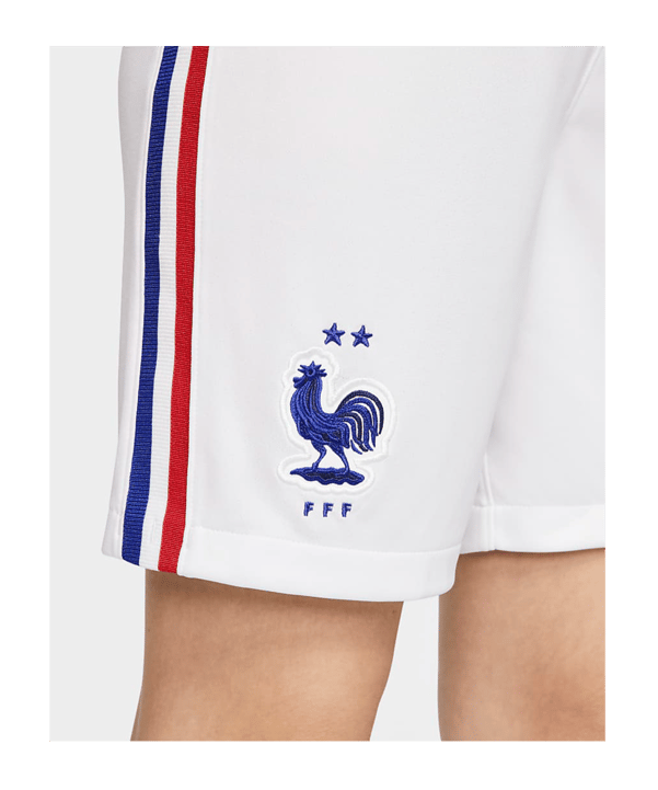 Nike FFF Frankreich FFF Frankreich shorts home EM 2020 Short Kids Weiß F100 - weiss
