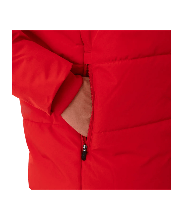 JAKO Team Veste à capuche Rouge C100 - rouge