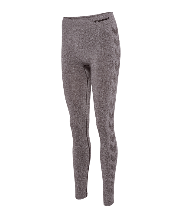 Hummel Ci Seamless Mid Waist Leggings Damen Braun F8389 - braun