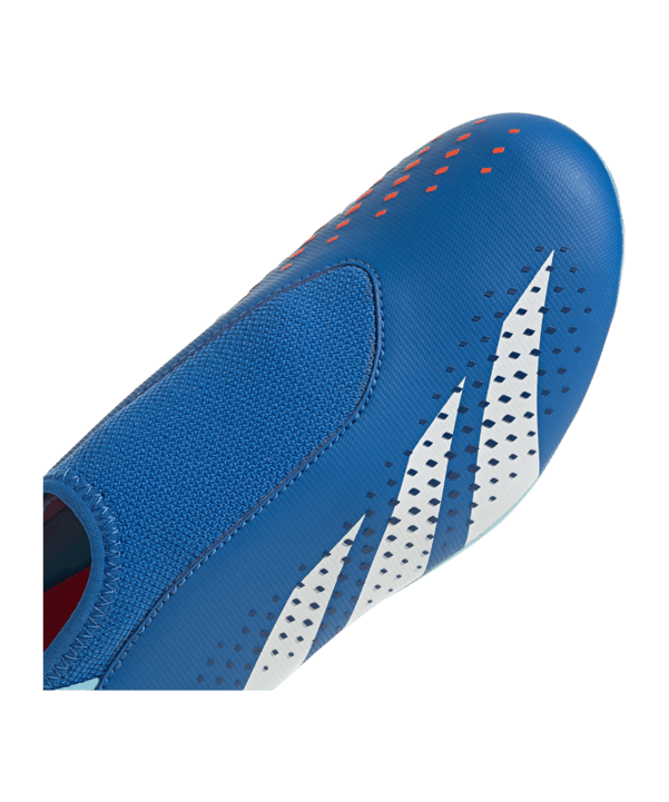 adidas Predator Accuracy.3 LL FG Marinerush Kids Blau Weiss - blau