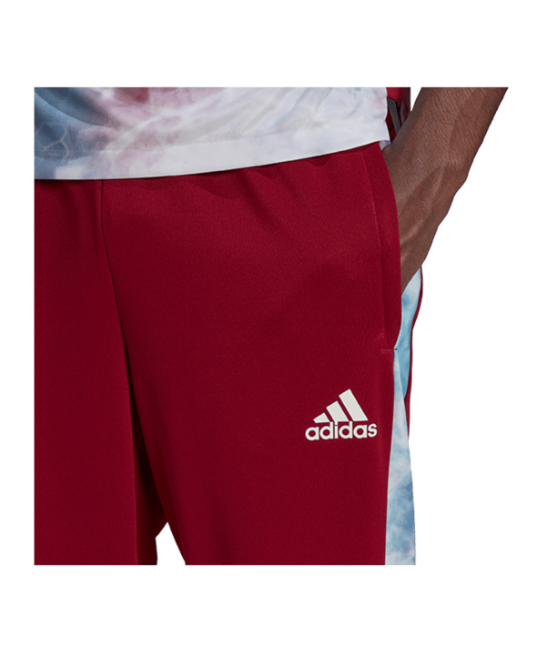 adidas Tiro Off Trainingshose Rot - rot