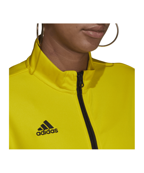 adidas Entrada 22 TK Trainingsjacke Damen Gelb - gelb