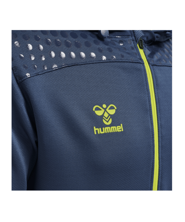 Hummel hmlLEAD Poly Trainingsjacke Blau F7642 - blau