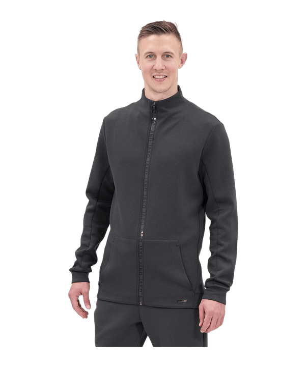 JAKO Pro Casual Jacke Grau F855 - grau