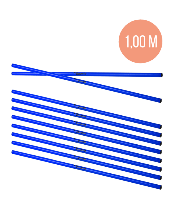Cawila Trainingsstange M | 1,00m | Ø 25mm | Blau - blau