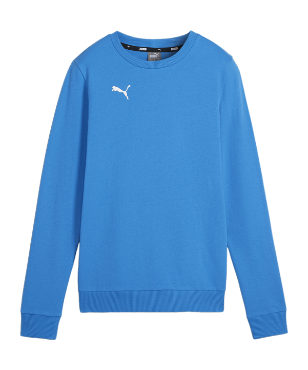 PUMA teamGOAL Casuals Sweatshirt Damen Blau F02 - dunkelblau