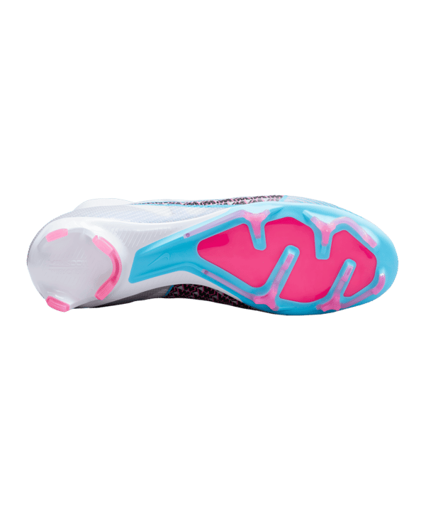 Nike Air Zoom Mercurial Superfly IX Pro FG Blast Weiss Blau Pink F146 - weiss