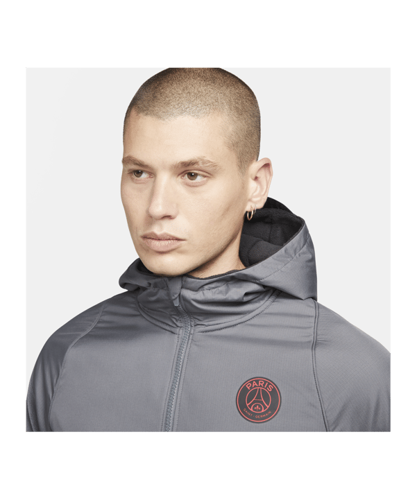 Nike Paris St. Germain Allwetterjacke Grau F025 - grau