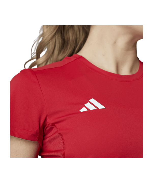 adidas T-Shirt Femmes Rouge - rouge
