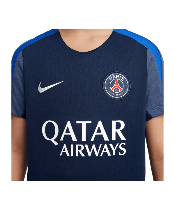 Nike Paris Saint-Germain Strike Trainingsshirt Kids Blau F411 - blau