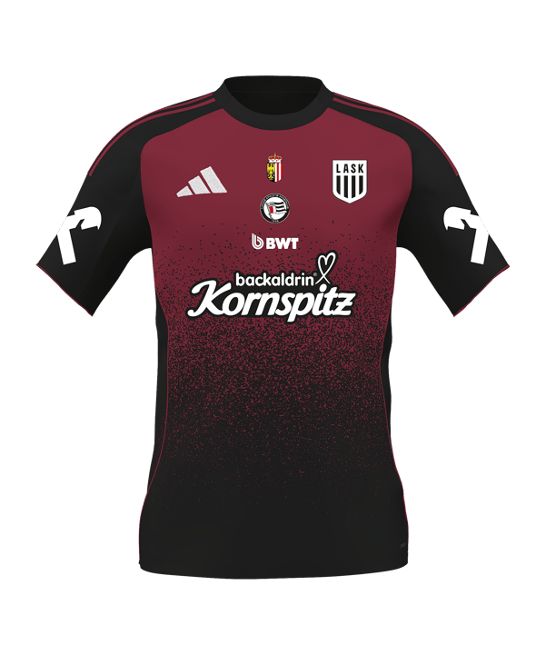 adidas LASK Trikot Away 2025/2026 Schwarz - schwarz