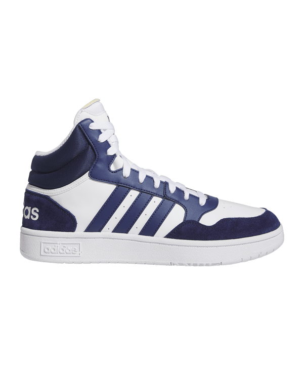 adidas Hoops 3 Mid Classic Vintage Sneaker Weiß - weiss
