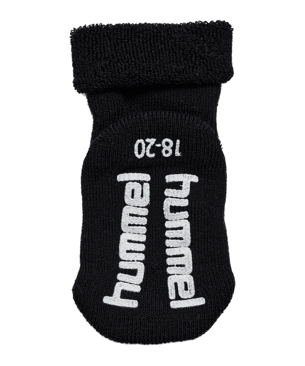 Hummel Mini Non Slip 3-Pack Socken Kids Schwarz F2001 - schwarz