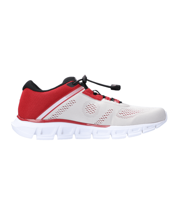 JAKO Freizeitschuh Premium Flow Weiss Rot F718 - weiss