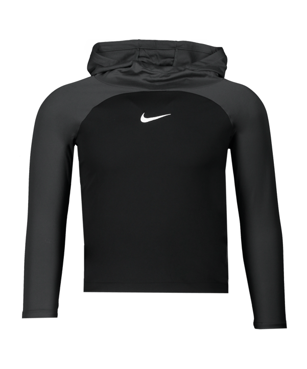 Nike Academy Pro Hoody Kids Schwarz Grau F013 - schwarz