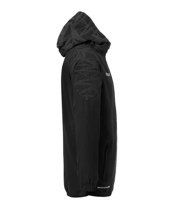 uhlsport Giacca con cappuccio nero C001 - nero