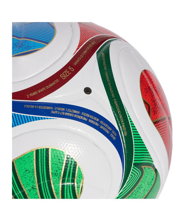 adidas World Cup 26 Trionda League 350g Light Ball Kids Weiß - weiss