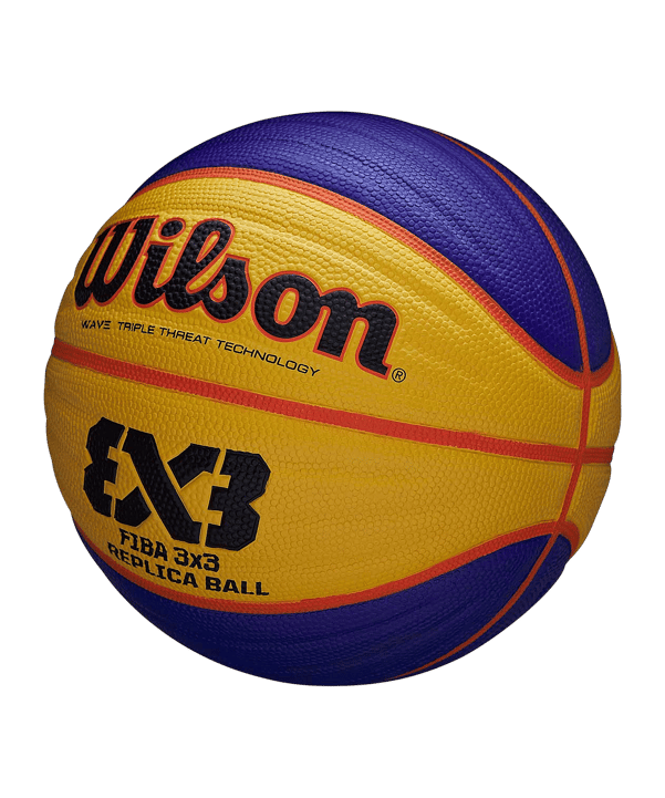 Wilson Fiba 3X3 RBR Basketball Orange - orange