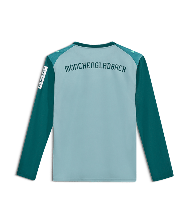 PUMA Borussia Mönchengladbach Replica Maglia maniche lunghe 3rd 2026/2027 Verde C03 - verde