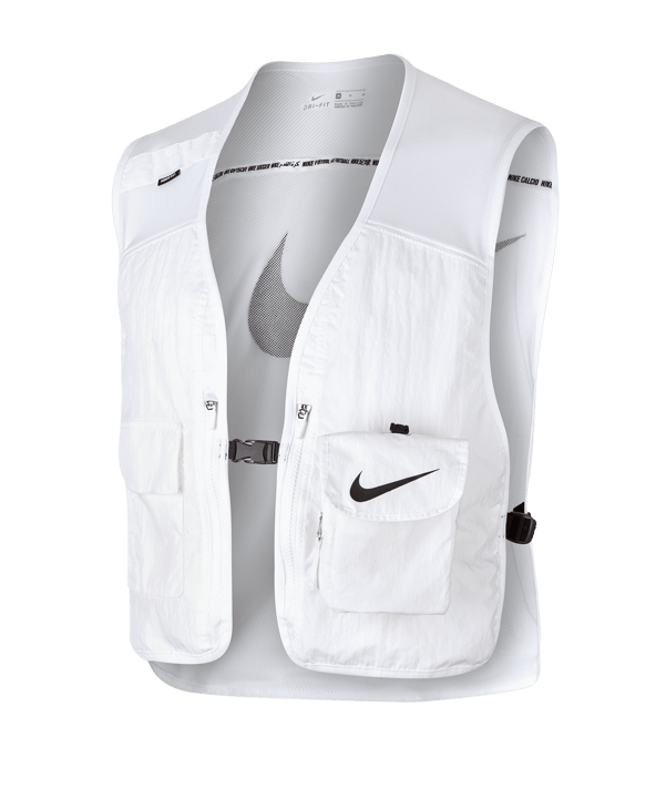 Nike F.C Fleece Weste Weiss F100 - weiss