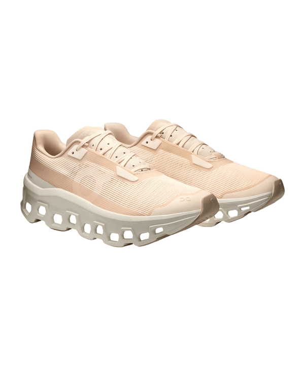 On Running Damen Cloudmonster Void Laufschuh Weiß - weiss