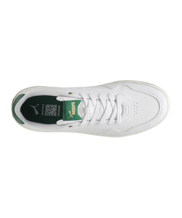 PUMA Court Classic Weiss Grün F03 - weiss