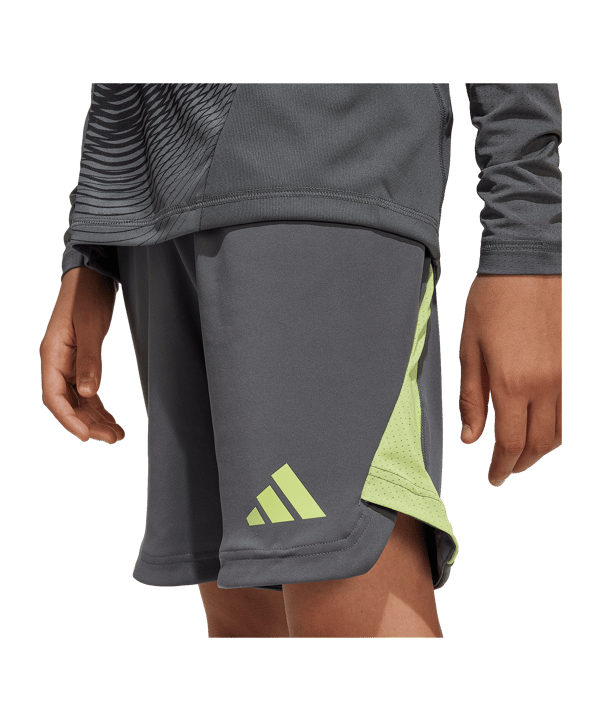 adidas Torwartshort Kids Grau - grau