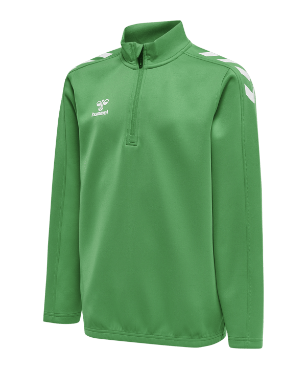 Hummel hmlCORE XK HalfZip Sweatshirt Kids F6235 - gruen