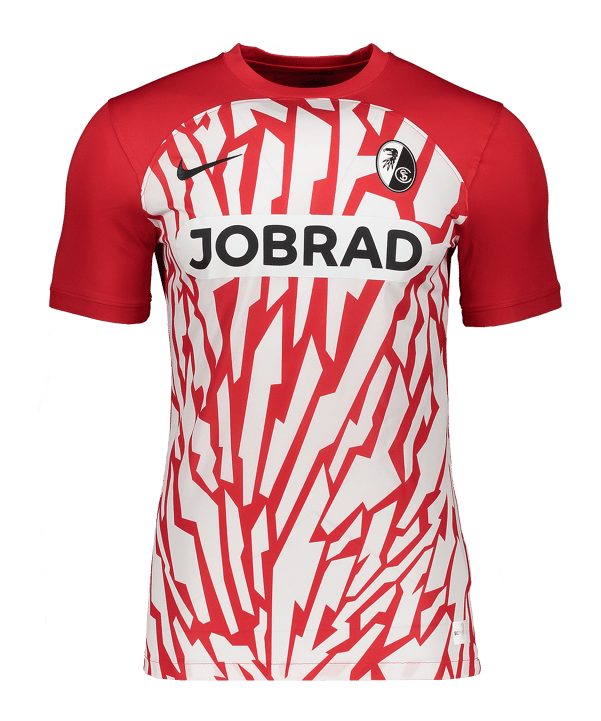 Nike SC Freiburg Trikot Home 2023/2024  Rot F657 - rot