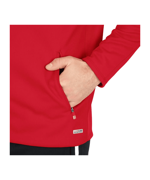 JAKO Champ 2.0 Veste à capuche Rouge C001 - rouge