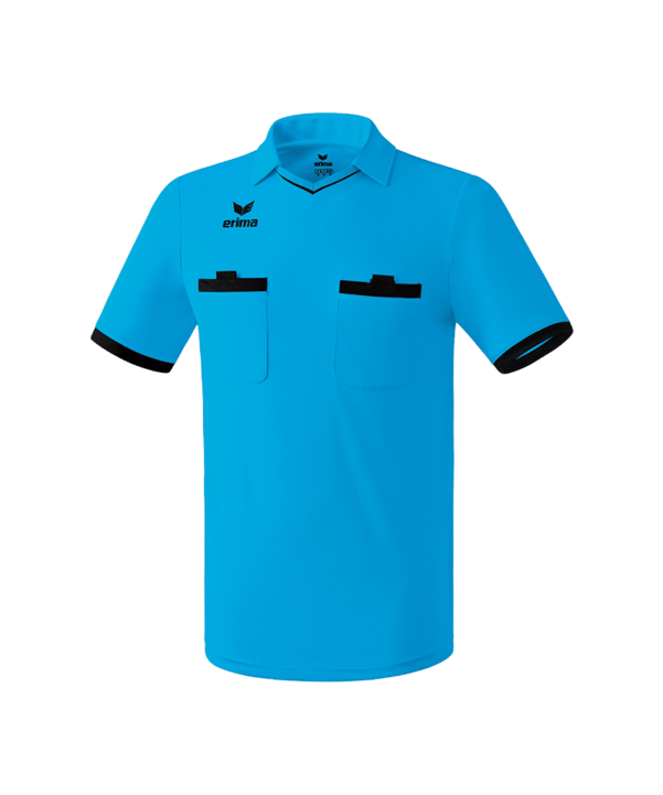 Erima Saragossa Schiedsrichter Trikot Blau Schwarz - blau