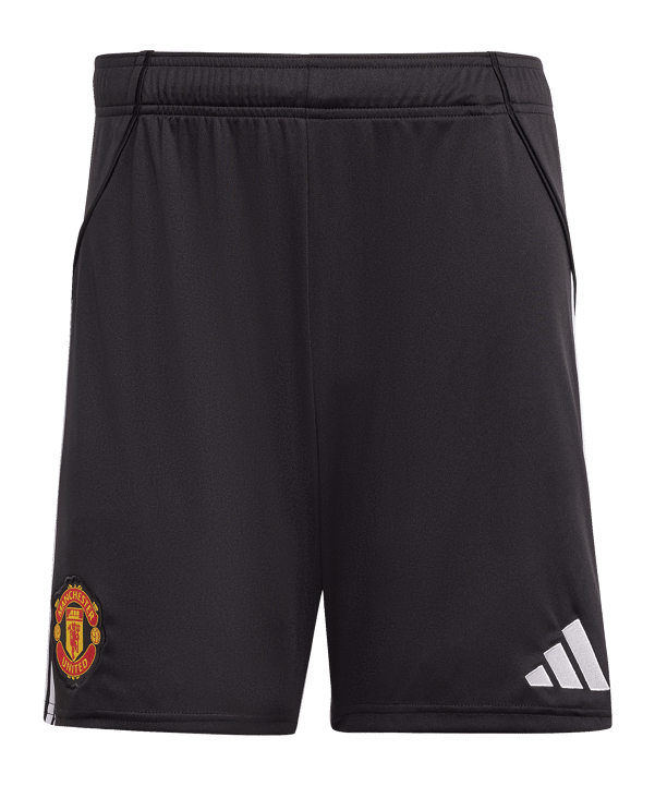 adidas Manchester United Short Home 2025/2026 Schwarz - schwarz