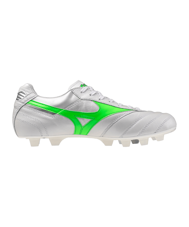 Mizuno Morelia II Made in Japan FG Frontier Weiss Grün F37 - weiss