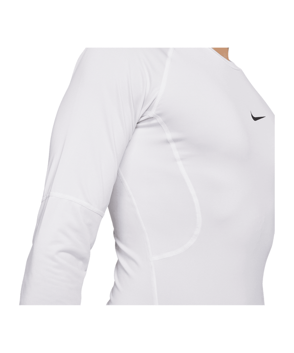 Nike Pro Dri-Fit Sweatshirt Weiss F100 - weiss