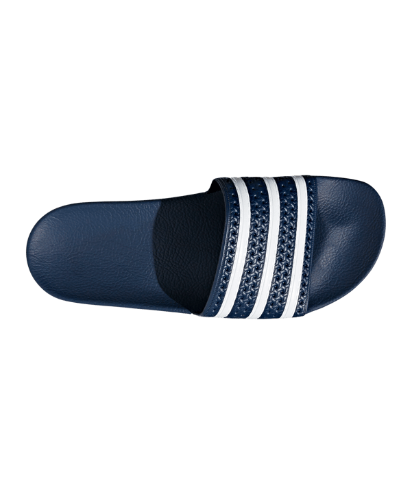 adidas Originals Adilette Blau Weiss - blau