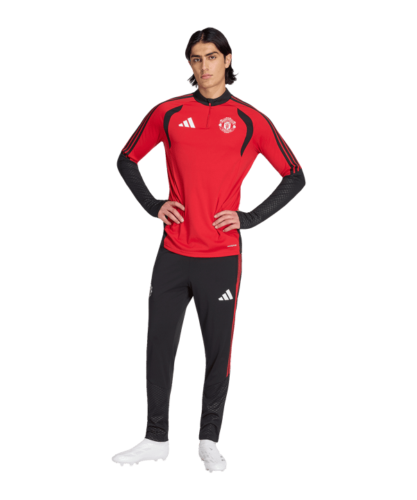 adidas Manchester United Tiro Trainingshose Schwarz - schwarz