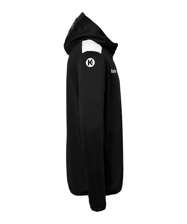 Kempa Emotion 27 Kapuzenjacke Kids Schwarz F03 - schwarz