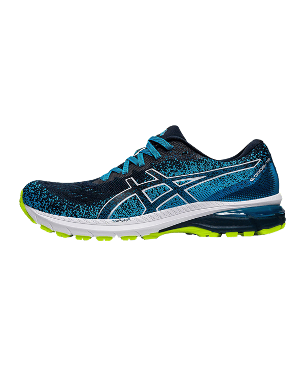 Asics GT-2000 9 Knit Running Blau Weiss F400 - blau