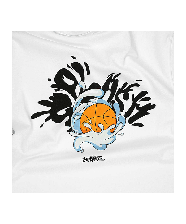 Bucketz Splash T-Shirt Weiß - weiss