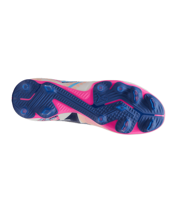 PUMA FUTURE 7 Match FG/AG Volume Up Weiss Blau F01 - weiss