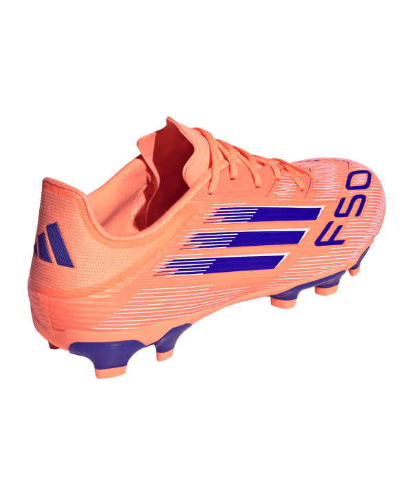 adidas F50 League MG Coral Blaze Orange - orange