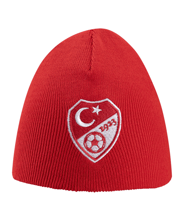 TFF Türkei Beanie Kids Rot - rot
