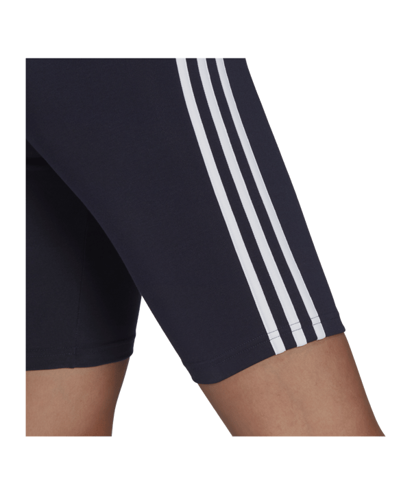 adidas Essentials 3-Stripes Bike Short Damen Blau - blau