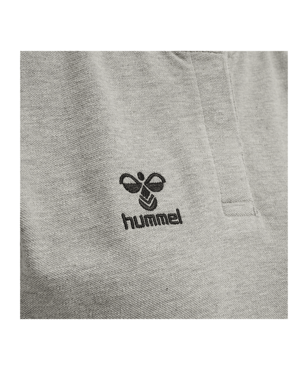 Hummel Move Grid Polo Damen Grau F2006 - grau
