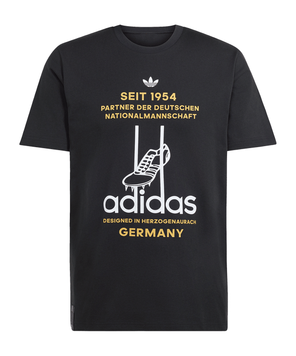 adidas DFB Germania Graphic T-shirt 2026 Nero - nero