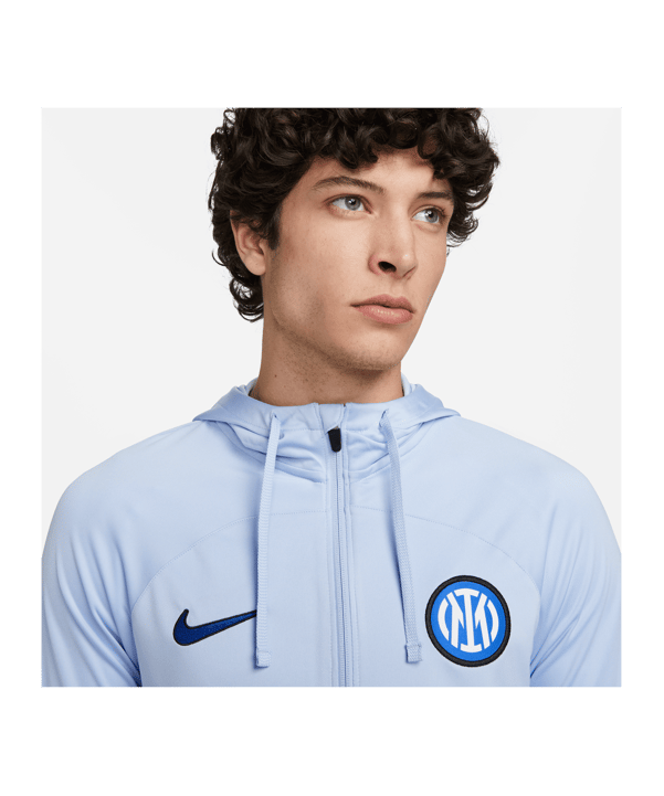 Nike Inter Mailand Trainingsanzug Hellblau F548 - blau
