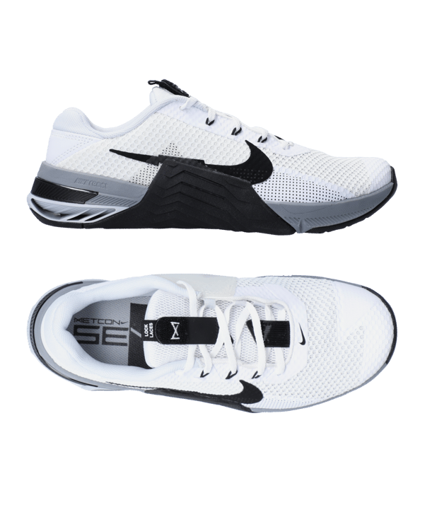 Nike Metcon 7 Training Weiss Grau F100 - weiss
