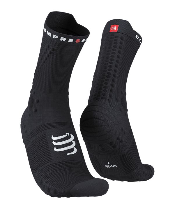 Compressport Pro Racing v4.0 Trail Socken Schwarz