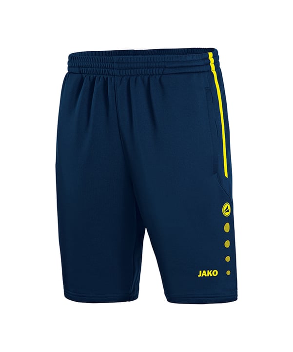 JAKO Active Trainingsshort Blau Gelb F89 - blau